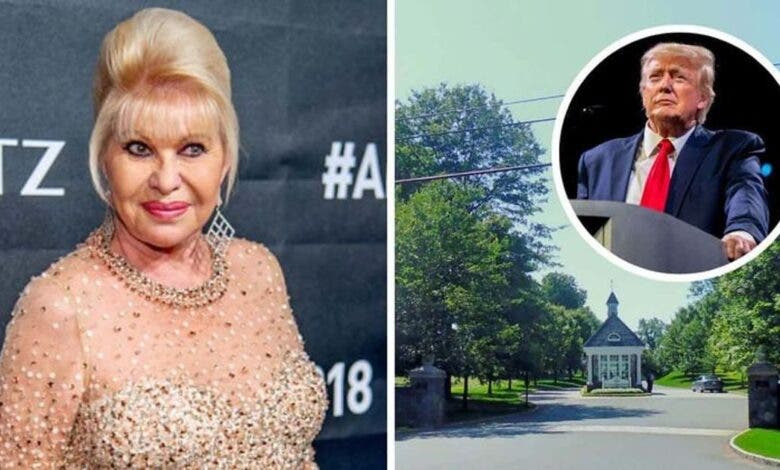 GRAVE RECKONING: Trump gets a tax break for using his golf course as Ivana's cemetery
