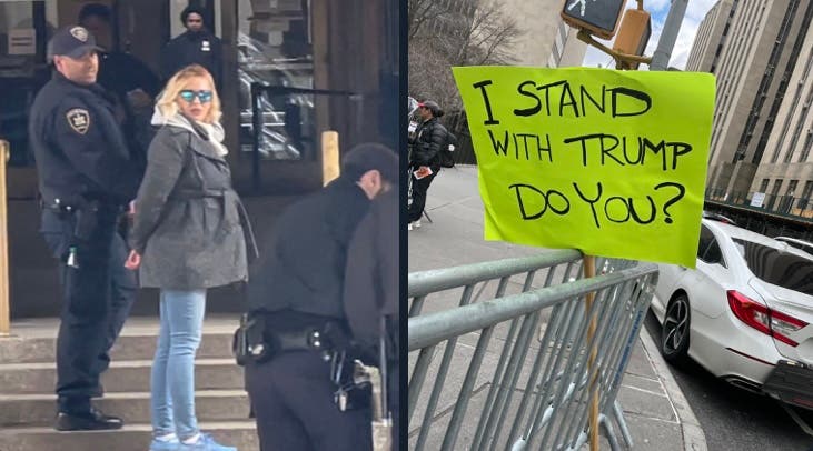 MANHATTAN MAGA: Trumper with knife arrested near NY grand jury courthouse