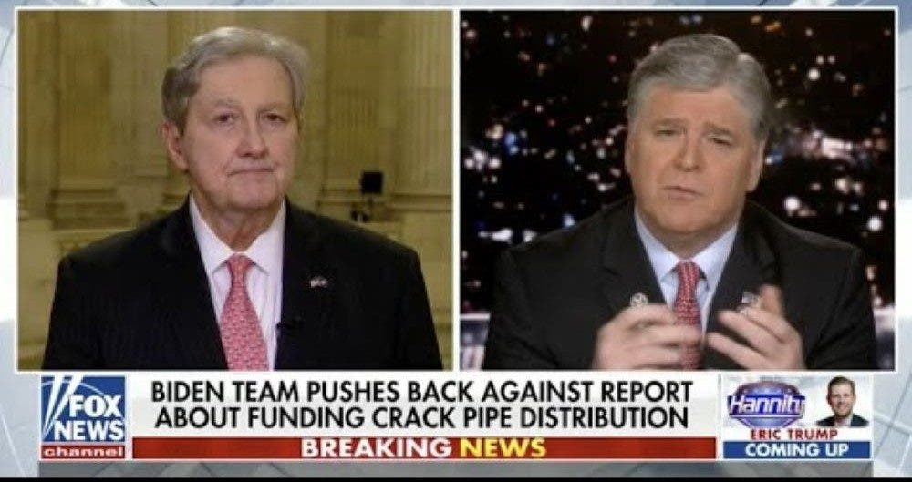 PIPE DOWN: Sen. Kennedy's cop-out crackhead comment is high on cringe