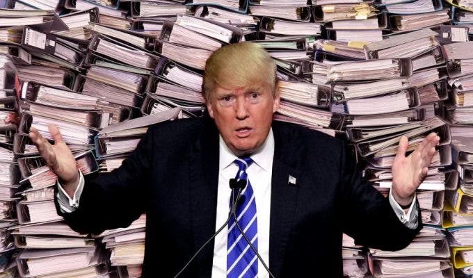 DOCU DRAMA: DOJ wants Trump's classified docs turned over already
