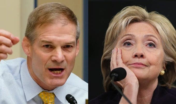 JORDAN: Investigation of Hillary Clinton is "on the table"