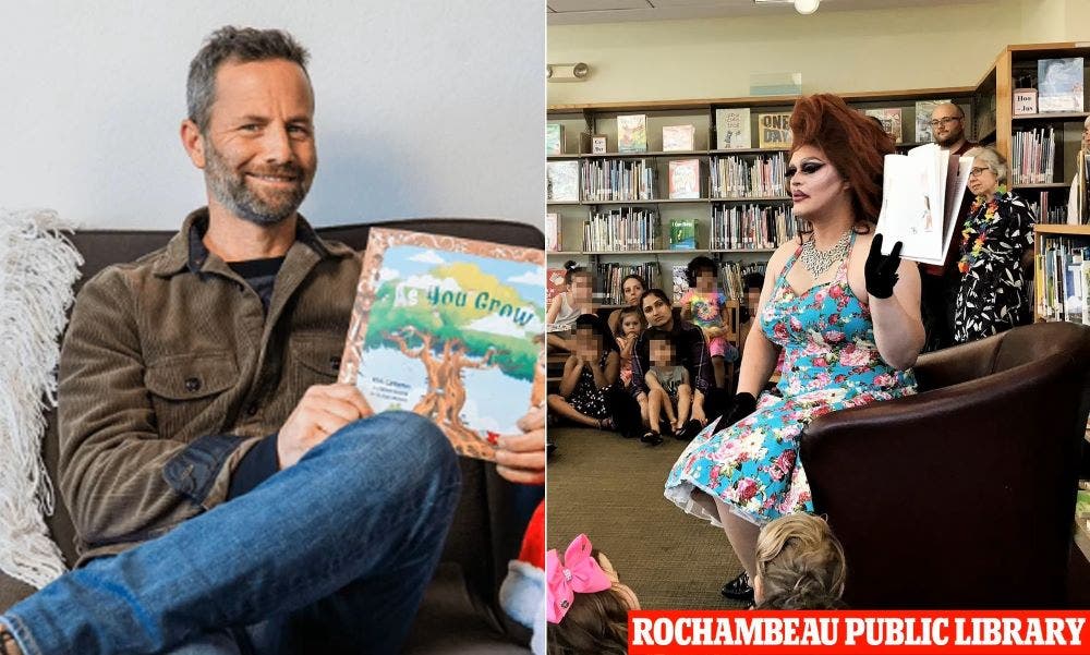 GROWING PAIN: Kirk Cameron is pissed that drag queens can do this but he can't