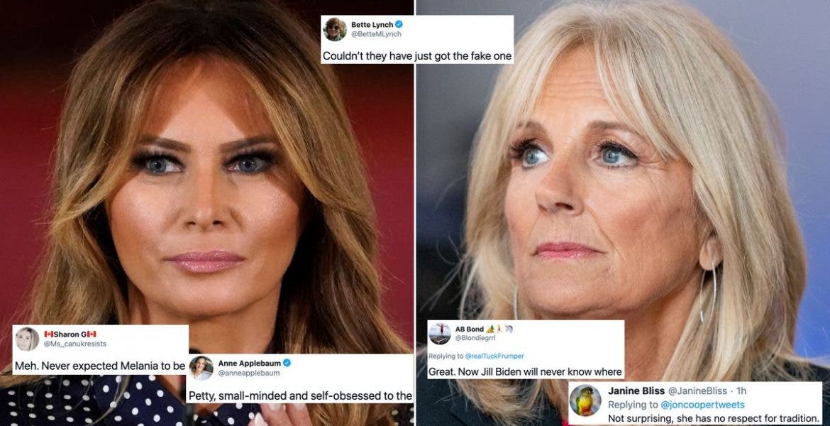 First Lady Snub Melania Refuses Traditional Meeting With Dr Jill