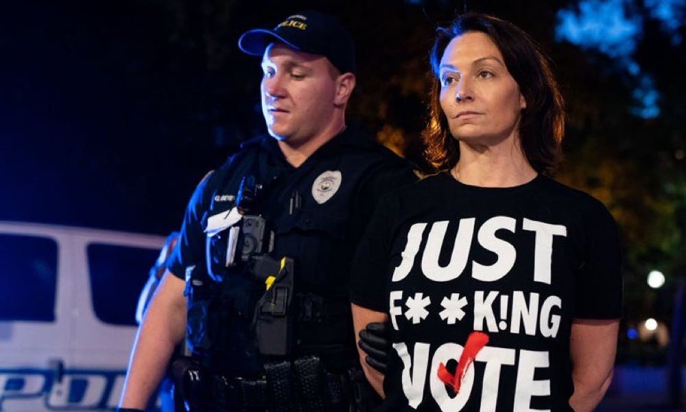 WEAPONIZATION: Political enemies of DeSantis arrested at peaceful abortion protest