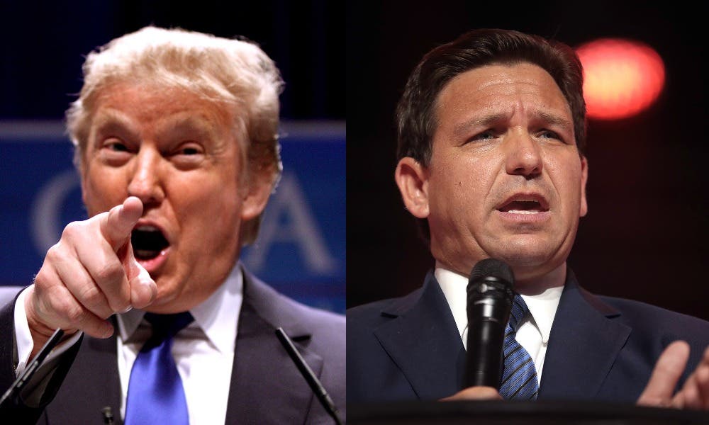 BOOKED: Trump tattles on GOP dirty trick in latest jab at DeSantis